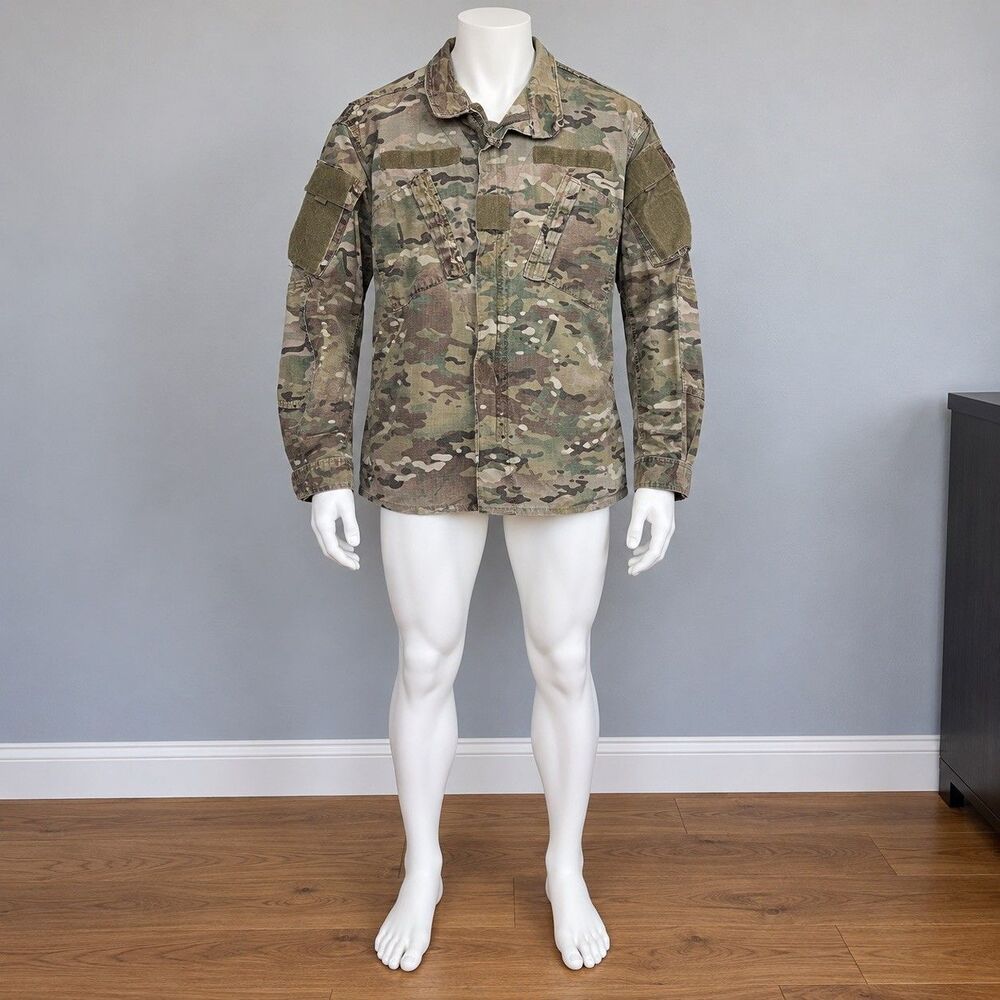 US Army OCP Multicam Combat Uniform Coat Medium Long Camo Military Surplus